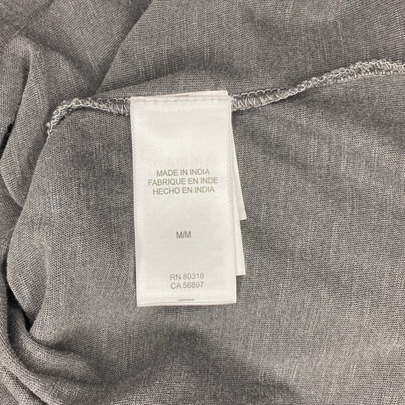 Lucky Brand Sleeveless Top Dark Gray NWOT Size M - Picture 9 of 10